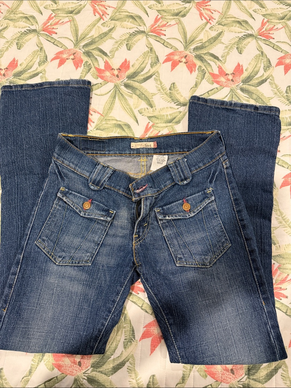Vintage Levi slouch flare Juniors size 5